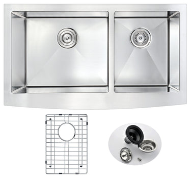 ANZZI ELYSIAN Series K-AZ3320-4A Kitchen Sink Kitchen Sink ANZZI